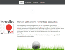 Tablet Screenshot of logobaelle.ch